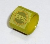 MS21980-261 GSC261 Outer sleeve Bronze Grounding Connector for shielded and coaxial cables, Inner Diameter .261, Length 1/4 inch, Yellow, Military Specified (PRICE IS PER 100 PIECES)
