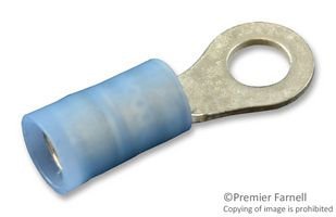 MOLEX 19073-0085 TERMINAL, RING TONGUE, #8, CRIMP, BLUE (100 pieces)