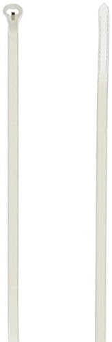 Thomas & Betts TY523M TR Nylon Cable Tie, 18 lb, 4", Natural (Pack of 100)