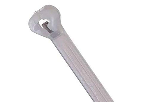 Cable Tie, Stndard, 11.1in., Natural, PK1000