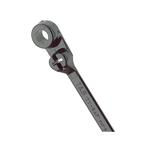 Cable Tie, 7.8 In, Black, Pk100