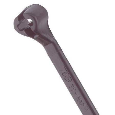 Cable Tie, Standard, 7 in, Black, Pk1000