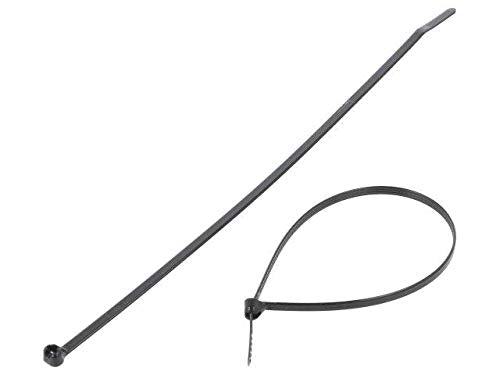 Cable Tie, Standard, 8 in., Black, PK1000