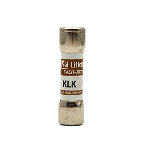 Littelfuse Brand KLK 10 (KLK 10A) 10 Amp Midget Fast Acting Fuse 600Vac New