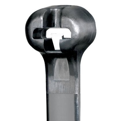 Black Weather Resistant Barb-TY Cable TIE 3" MAX Bundle (Qty 1000)