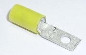 RC484, Rectangle Ring Terminal 10-12AWG Copper Yellow 30.55mm Electro Tin (25 Items)