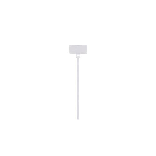 PANDUIT PLF1M-M CABLE TIE, MARKER/FLAG, 109MM L, NYLON, NAT, 18LB, PK1000