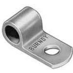 Burndy YBM8C Hylug Flag Ring Tongue Terminal, 8 Flex - 8 Code Wire Range, 0.44" Width, 1.01" Length, 8-10 Stud Size (Pack of 100)