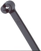 TY27MX Cable Tie 120lb 13 UV Black Nylon with Stainless Steel Locking Device, 500 Per Bag by Thomas & Betts