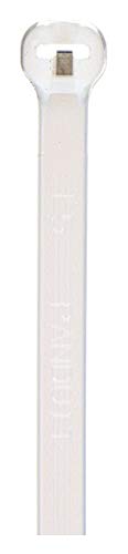 Cable Tie, Standard, 7.9in., Natural, PK1000