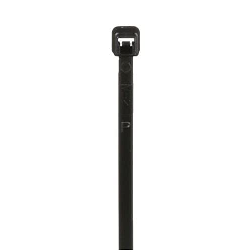 Panduit PLT1M-M30 Cable Tie, Miniature, 3.9 Length, Black (Pack of 1000) by Panduit