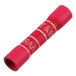 2RA18X Butt Connector, Vinyl Insulated, 22-18 AWG, Red, Pack of 100