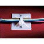 TC5345A, Cable Accessories Mounting Base Nylon 6/6 Natural (25 Items)
