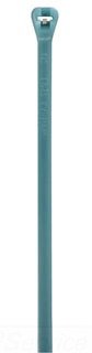 Thomas and Betts TYZ525M Cable Tie, Radiation Resistant Fluoropolymer, 50 lb, 7", Aqua