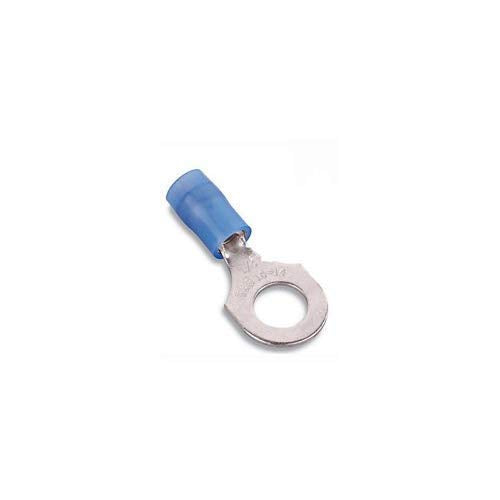 THOMAS & BETTS RB14-6 Terminal, Ring Tongue, 6, Crimp, Blue