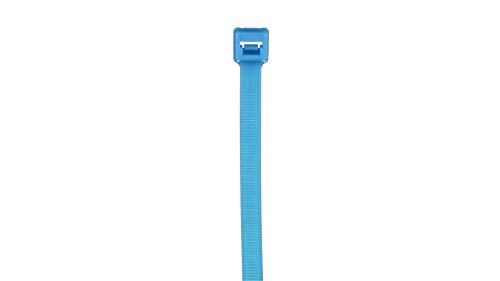 Panduit PLT4H-L76 Pan-Ty Locking Tie, Light-Heavy, 14.6-Inch , Tefzel, Aqua (50-Pack)