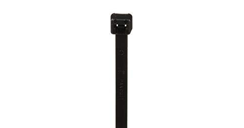 Panduit PLT4S-C0 Pan-Ty Locking Tie, Standard, 14.5-Inch Length, Weather Resistant Nylon 6.6, Black (100-Pack)