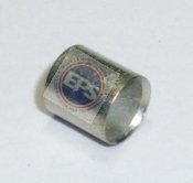 MS21980-199 GSC199 Outer sleeve Bronze Grounding Connector for shielded and coaxial cables, Inner Diameter .199, Length 1/4 inch, Tin color, Military Specified (PRICE IS PER 100 PIECES)