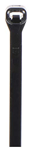 Cable Tie, Standard, 24.4 in, Black, PK50
