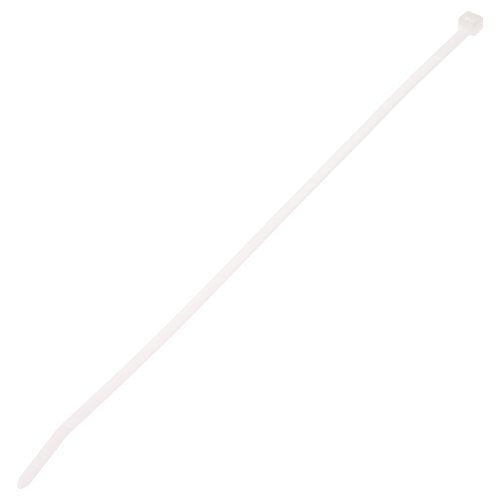 Panduit PLT8LH-L Pan-Ty Cable Tie, Nylon 6.6, Light-Heavy Cross Section, Straight Tip, Plenum-Rated, 120lbs Min Tensile Strength, 8" Max Bundle Diameter, .075" Thickness, .300" Width, 27.6" Length (Pack of 50)