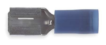 Female Disconnect, Blue, 16 to 14AWG, PK100