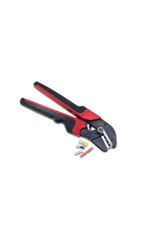 Burndy MRE10-22NV No.10 and No.22 Nylon and Vinyl Insulated Terminals and Splices Hytool Ergonomic Full Cycle Ratchet Hand Tool