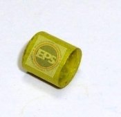 MS21980-205 GSC205 Outer sleeve Bronze Grounding Connector for shielded and coaxial cables, Inner Diameter .205, Length 1/4 inch, Yellow, Military Specified (PRICE IS PER 100 PIECES)
