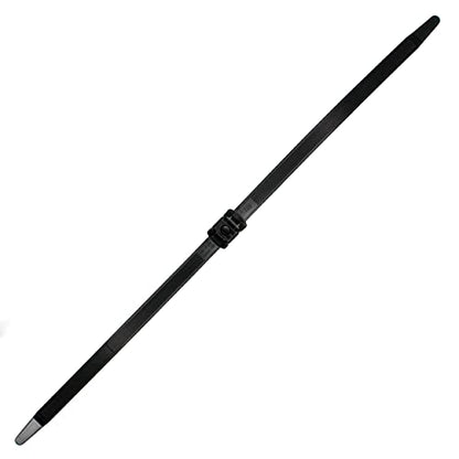 Hellermann Tyton DCT110HIRK2 115-00033 Dual Clamp Tie Black 19" 150 lb 1/4" Stud - 50 Pack