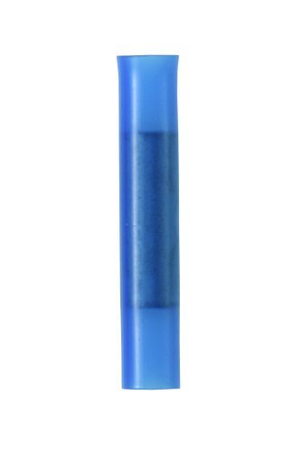 Panduit BSN14-C Butt Splice, Nylon Insulated, 16 - 14 AWG Wire Range, Blue, 0.148 Max Insulation, 1.15 Length (Pack of 100) by Panduit