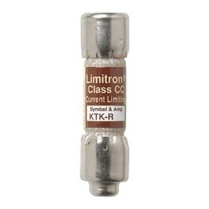 Bussmann KTK-R-6⁄10 (KTK-R-6/10) 0.6 Amp 600V Fast-Acting Fuses