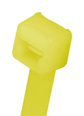 PLT4S-M4Y - CABLE TIE, 368MM, NYLON 6.6, 50LB, YEL (PLT4S-M4Y)