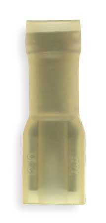Female Disconnect, Yellow, 12To10Awg, Pk50