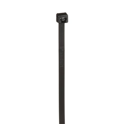 Panduit PLT3S-M100 Cable Tie, Standard, Weather Resistant Polypropylene, 11.5" Length, Black (1,000-Pack)