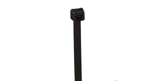 Panduit PLT4S-C0 Pan-Ty Locking Tie, Standard, 14.5-Inch Length, Weather Resistant Nylon 6.6, Black (100-Pack)