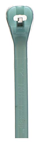 Ty-rap(r) 14.10"L x 0.18"W Standard Indoor, Outdoor Cable Tie, Aqua; Tensile Strength: 50 lb. - 1 Each