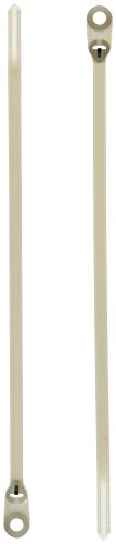 Thomas & Betts TY35M Cable Tie, Nylon, 50 lb, 8", 10 Mounting Hole, Natural (Pack of 1000)