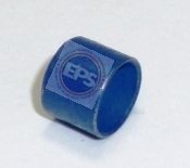 MS21980-287 GSC287 Outer sleeve Bronze Grounding Connector for shielded and coaxial cables, Inner Diameter .287, Length 1/4 inch, Blue, Military Specified (PRICE IS PER 100 PIECES)
