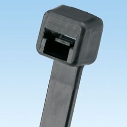 Panduit PLT2S-C20 7.4" Pan-Ty Cable Tie -.190 Width - Black - 100 Pack