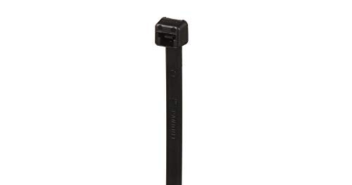 Panduit PLT4S-C0 Pan-Ty Locking Tie, Standard, 14.5-Inch Length, Weather Resistant Nylon 6.6, Black (100-Pack)