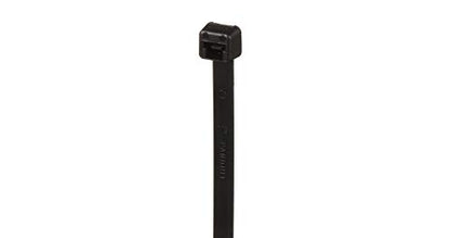 Panduit PLT4S-C0 Pan-Ty Locking Tie, Standard, 14.5-Inch Length, Weather Resistant Nylon 6.6, Black (100-Pack)