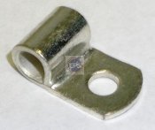 F271 Non-Insulated Flag Terminal Wire Range 4, 3 Stud Size 1/4"