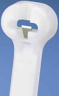 Panduit BT2S-M0 BARB-TY CABLE TIE STANDARD 2" BUNDLE BLACK (package of 1000)