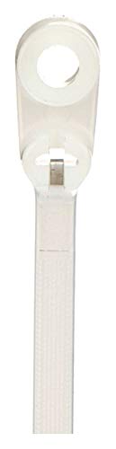 Cable Tie, 7.8 in, Natural, PK100