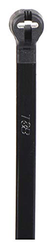 Thomas and Betts - Cable Tie,11" x 1/8", Black, 50 lb./ 1000 pk