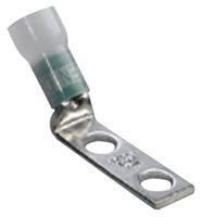 Lug Terminal, Color Keyed Series, Crimp, 0000 AWG, Compression Lug, M10