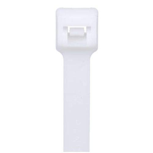 Panduit PLT6H-C Standard Self Locking Cable Tie 0.190-6 Inch Bundle Dia 20.900 Inch Length 175 lb Tensile Strength Nylon 6.6 Natural 100/Pack