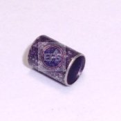 MS21980-149 GSC149 Outer sleeve Bronze Grounding Connector for shielded and coaxial cables, Inner Diameter .149, Length 1/4 inch, Purple, Military Specified (PRICE IS PER 100 PIECES)