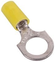 THOMAS & BETTS RC10-516 TERMINAL, RING TONGUE, 5/16IN, YELLOW (50 pieces)