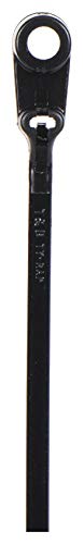 Cable Tie, Standard, 8 in, Black, Pk1000