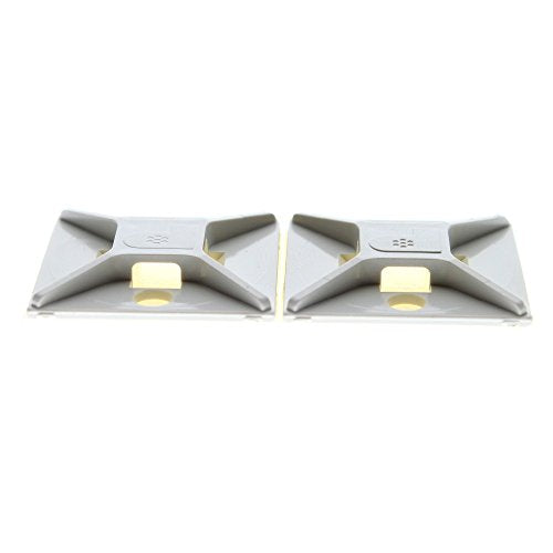 Panduit ABM2S-A-C 4-Way Adhesive Backed Cable Tie Mounts (100 Pack)